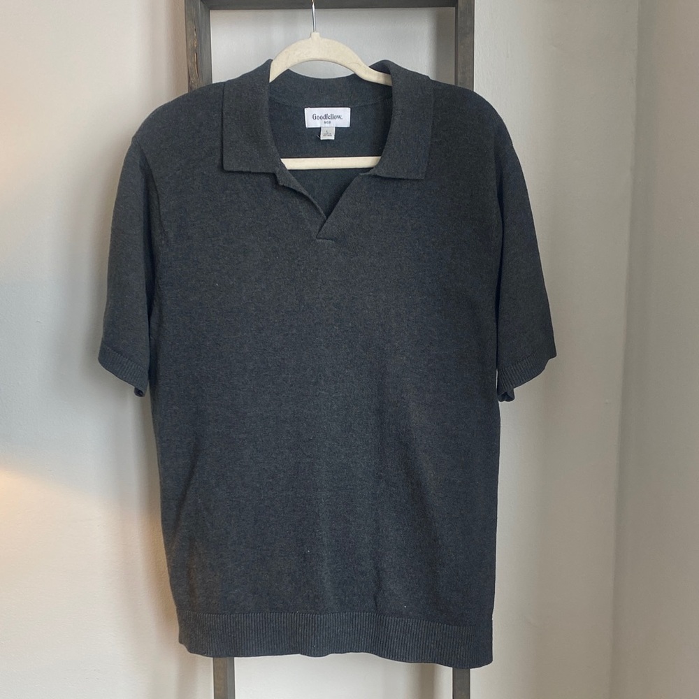 Goodfellow & Co Men's Charcoal Polo Shirt